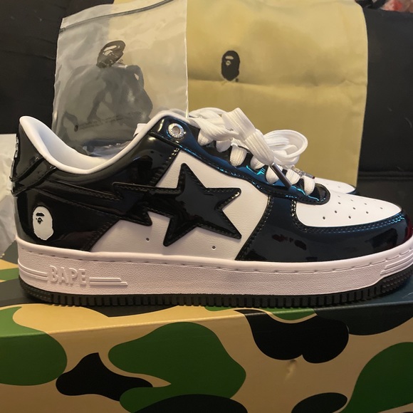 Auth. Bapesta ‘Black’ - Picture 1 of 8